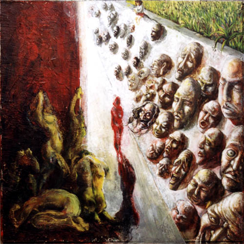 Paintings on a cube (side 2)