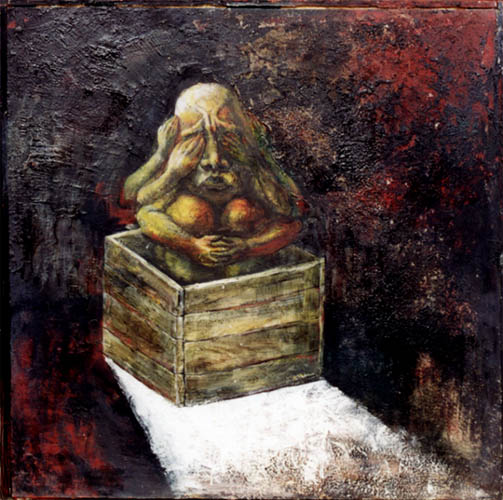 Paintings on a cube (side 3)