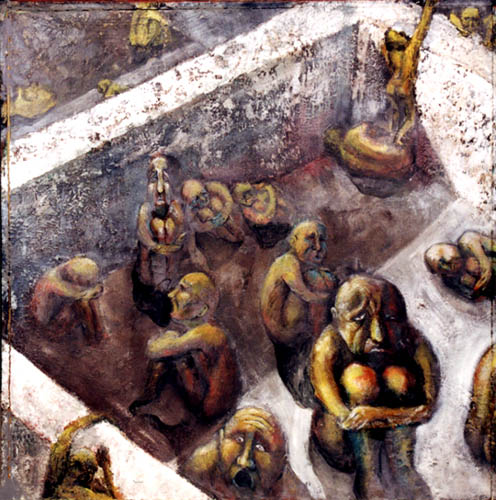 Paintings on a cube (side 6)